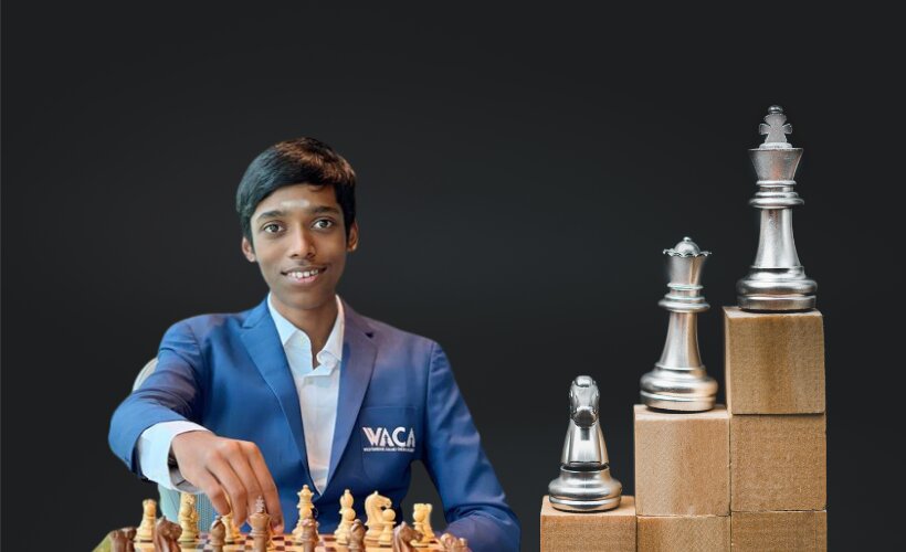 Praggnanandhaa Rameshbabu Shines Bright with FIDE Rating of 2707