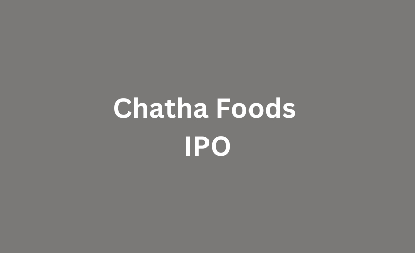 Chatha Foods IPO GMP