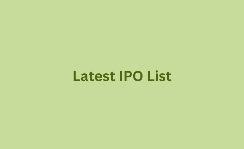 IPO List