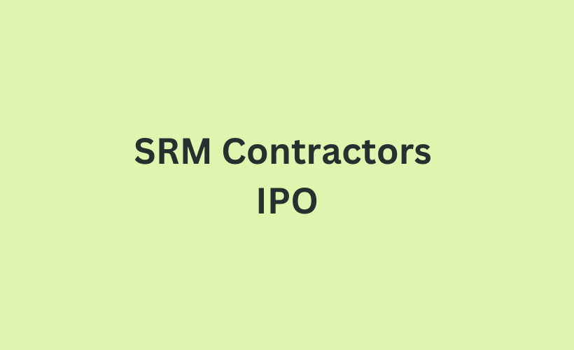 SRM Contractors IPO GMP