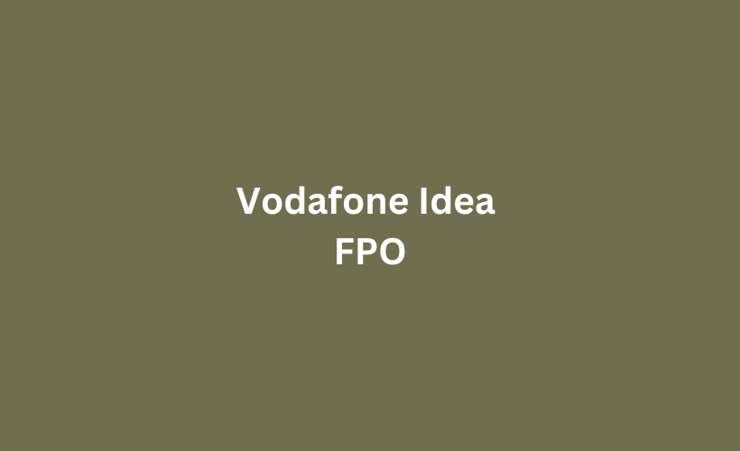 Vodafone Idea FPO GMP