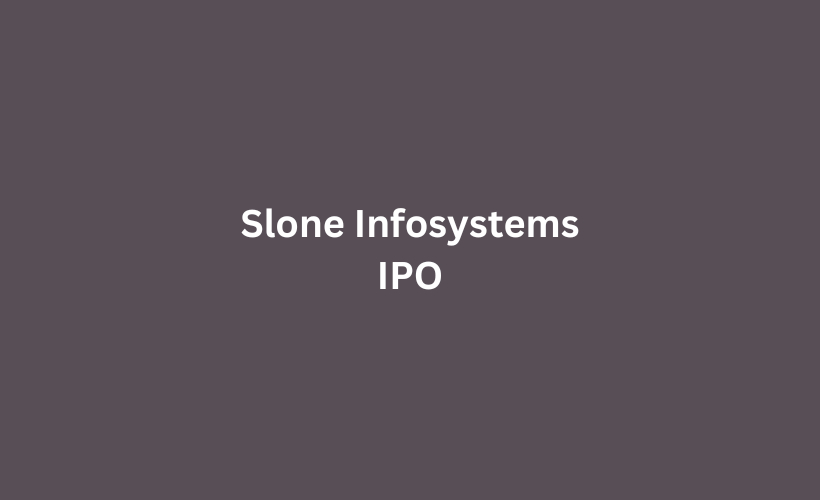 Slone Infosystems IPO GMP