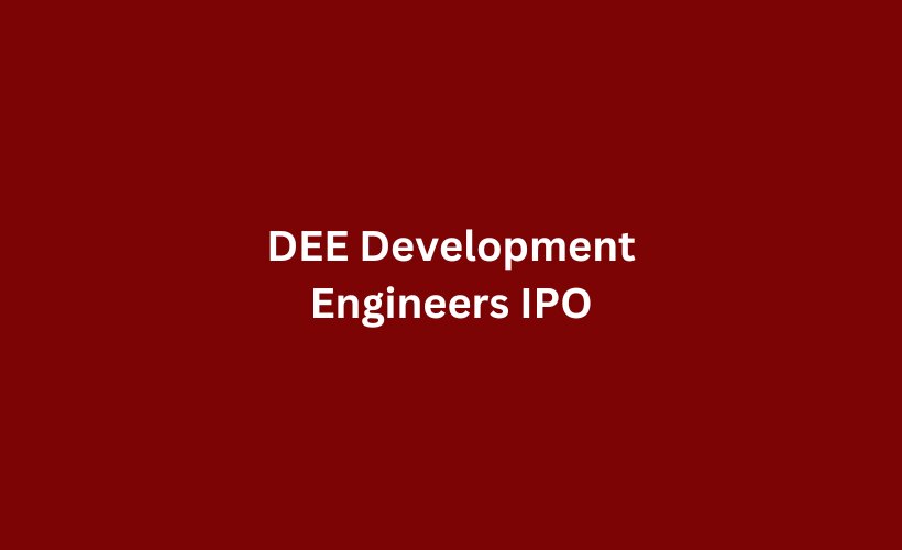 DEE Development Engineers IPO GMP