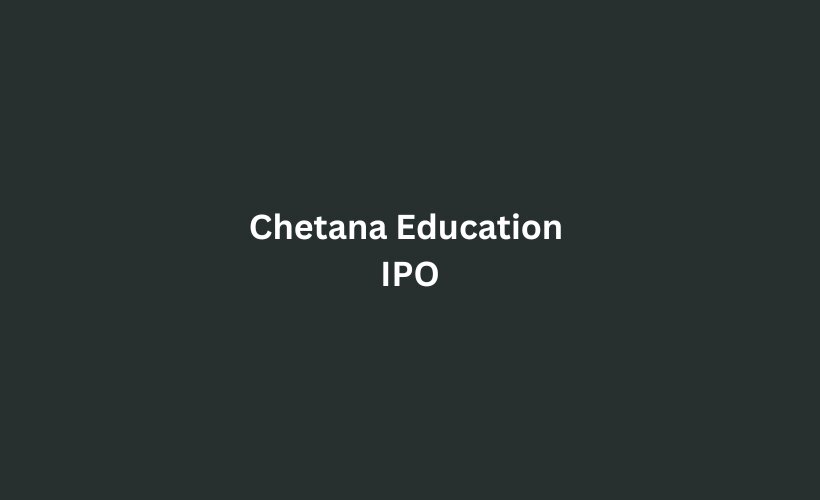 Chetana Education IPO GMP