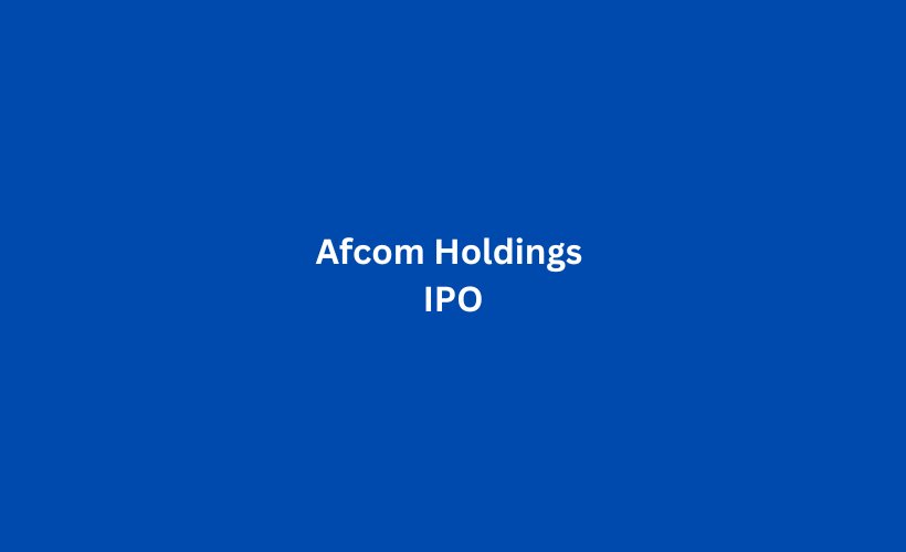 Afcom Holdings IPO GMP